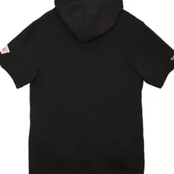 Men Mitchell & Ness T-Shirts & Tops-Gameday Ss Ft Hoodie San Antonio Spurs