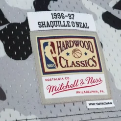 Mitchell & Ness Nba Swingman-Ghost Black Camo Swingman Shaquille O'Neal Los Angeles Lakers 1996-97 Jersey