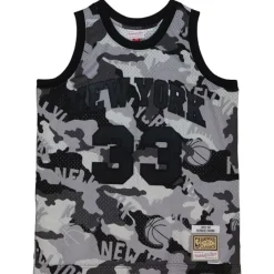 Mitchell & Ness Nba Swingman-Ghost Black Camo Swingman Patrick Ewing New York Knicks 1991-92 Jersey