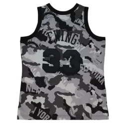 Mitchell & Ness Nba Swingman-Ghost Black Camo Swingman Patrick Ewing New York Knicks 1991-92 Jersey