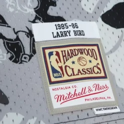 Mitchell & Ness Nba Swingman-Ghost Black Camo Swingman Larry Bird Boston Celtics 1985-86 Jersey