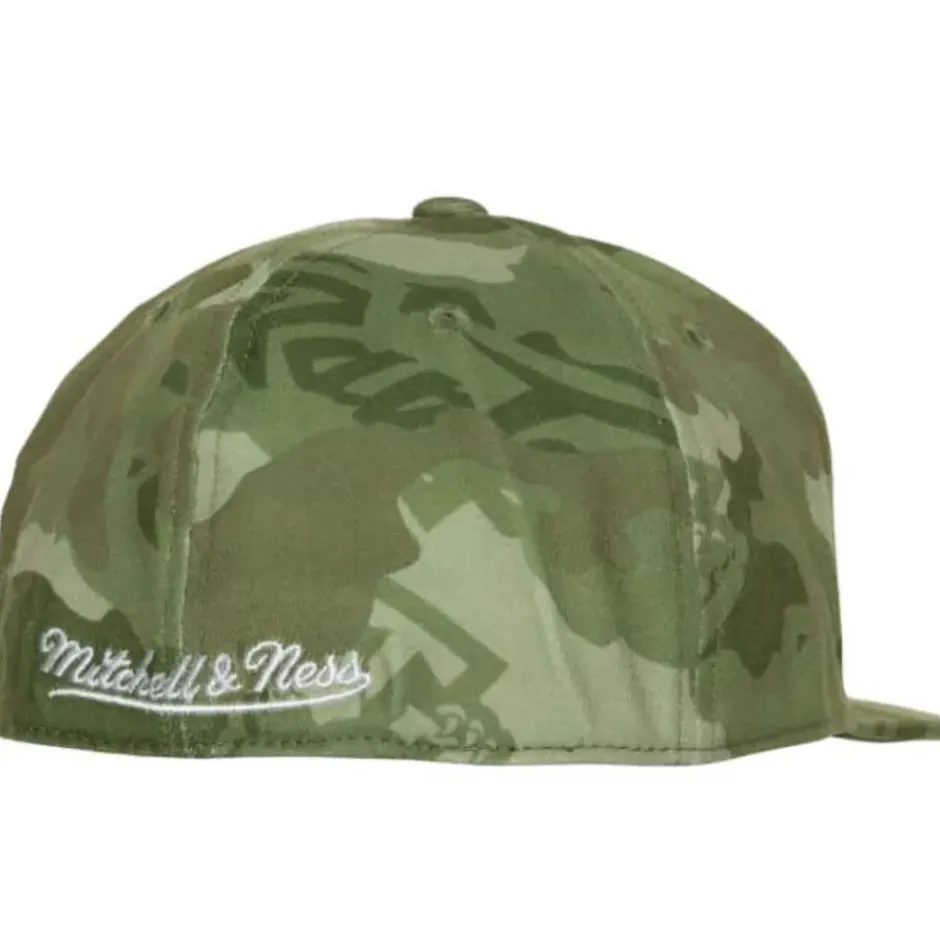 Mitchell & Ness Fitted-Ghost Camo Stretch Fitted Hwc Toronto Raptors