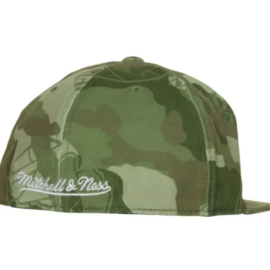 Mitchell & Ness Fitted-Ghost Camo Stretch Fitted Hwc Dallas Mavericks
