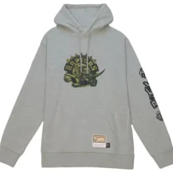 Men Mitchell & Ness Hoodies & Sweatshirts-Ghost Green Camo Hoody Toronto Raptors