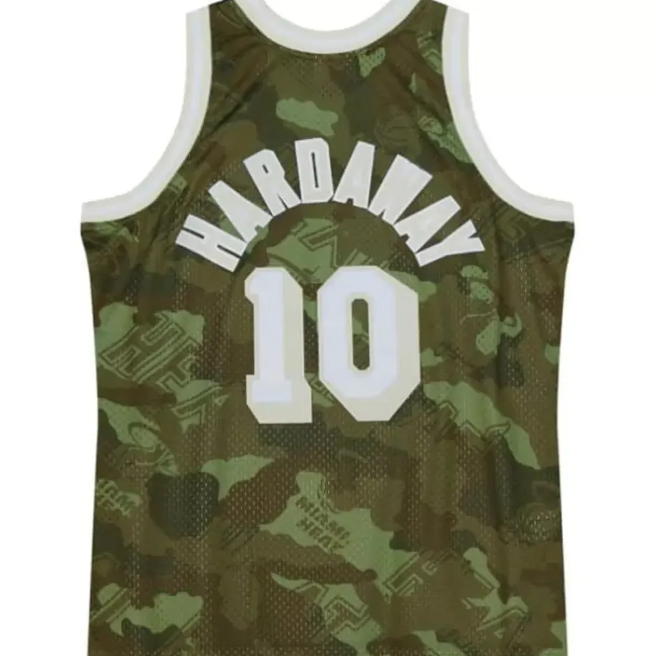 Mitchell & Ness Nba Swingman-Ghost Green Camo Swingman Tim Hardaway Miami Heat 1996-97 Jersey