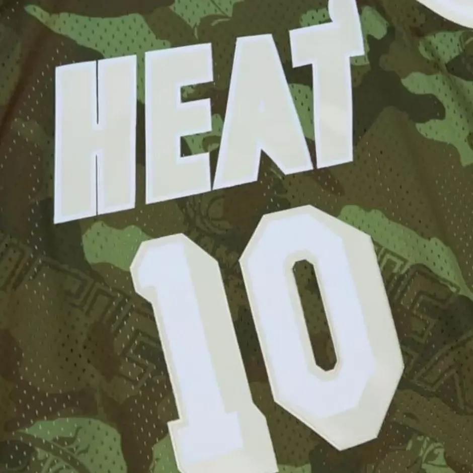 Mitchell & Ness Nba Swingman-Ghost Green Camo Swingman Tim Hardaway Miami Heat 1996-97 Jersey
