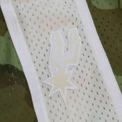 Men Mitchell & Ness Shorts-Ghost Green Camo Swingman San Antonio Spurs 1998-99 Shorts