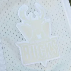 Men Mitchell & Ness Shorts-Ghost Green Camo Swingman Milwaukee Bucks 2000-01 Shorts