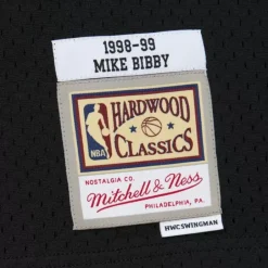 Mitchell & Ness Nba Swingman-Glow In The Dark Swingman Jersey Vancouver Grizzlies 1998-99 Mike Bibby