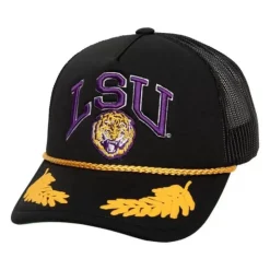 Mitchell & Ness Snapback-Gold Leaf Trucker Louisiana State University