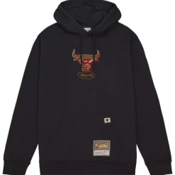 Men Mitchell & Ness Hoodies & Sweatshirts-Golden Hour Glaze Hoodie Chicago Bulls