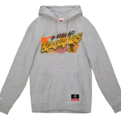 Men Mitchell & Ness Hoodies & Sweatshirts-Graff Hoodie Chicago Blackhawks