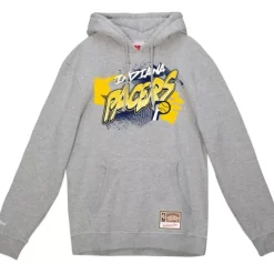 Men Mitchell & Ness Hoodies & Sweatshirts-Graff Hoodie Indiana Pacers