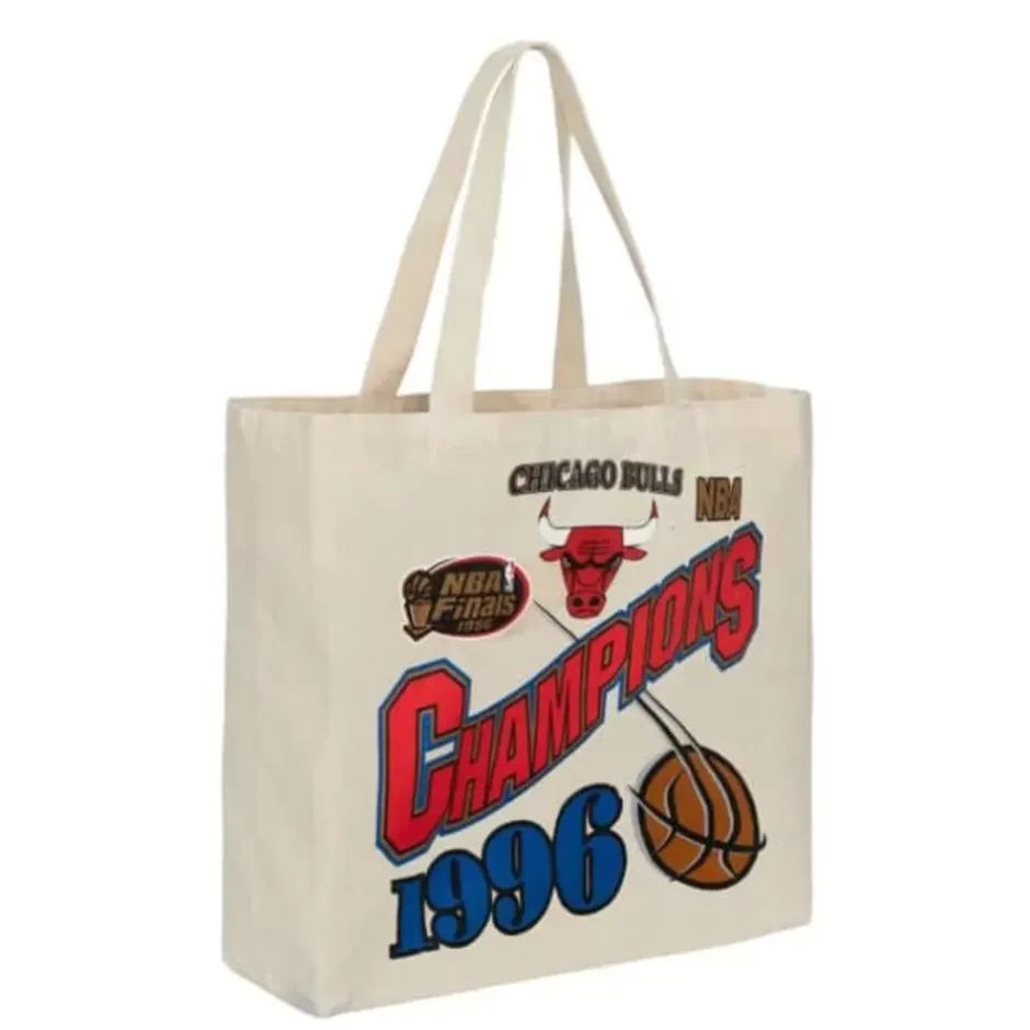 Woman Mitchell & Ness Accessories-Graphic Tote Bag 2.0 Chicago Bulls