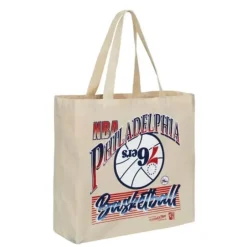 Woman Mitchell & Ness Accessories-Graphic Tote Bag Philadelphia 76Ers