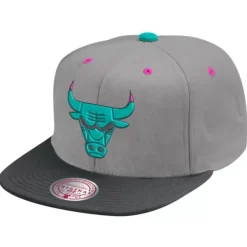 Mitchell & Ness Snapback-Grey Wolf Mags Snapback Chicago Bulls