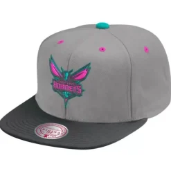 Mitchell & Ness Snapback-Grey Wolf Mags Snapback Charlotte Hornets