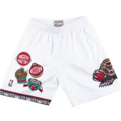 Men Mitchell & Ness Shorts-Grizzlies Hm Shorts Vancouver Grizzlies