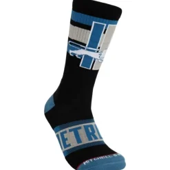 Woman Mitchell & Ness Accessories-Hail Mary Crew Socks Detroit Lions