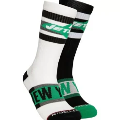 Woman Mitchell & Ness Accessories-Hail Mary Crew Socks New York Jets