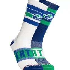 Woman Mitchell & Ness Accessories-Hail Mary Crew Socks Seattle Seahawks