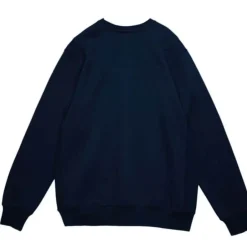 Men Mitchell & Ness Hoodies & Sweatshirts-Halftime Script Crew Georgetown University