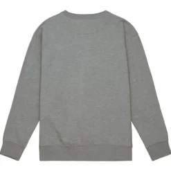 Men Mitchell & Ness Hoodies & Sweatshirts-Halftime Script Crew Northwestern University