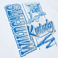 Men Mitchell & Ness Hoodies & Sweatshirts-Halftime Script Crew University Of Kentucky