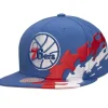 Mitchell & Ness Snapback-Happy Trees Snapback Hwc Philadelphia 76Ers