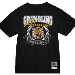 Men Mitchell & Ness T-Shirts & Tops-Hbcu Alumni Tee Grambling State University