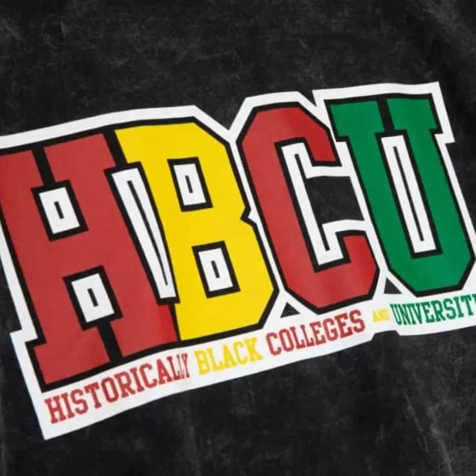 Men Mitchell & Ness T-Shirts & Tops-Hbcu Color Pop Tee
