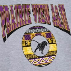 Men Mitchell & Ness Hoodies & Sweatshirts-Hbcu Pattern Hoody Prairie View A&M University