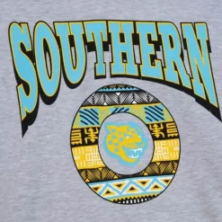 Men Mitchell & Ness Hoodies & Sweatshirts-Hbcu Pattern Hoody Southern University And A&M College