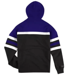 Men Mitchell & Ness Hoodies & Sweatshirts-Head Coach Hoodie Baltimore Ravens