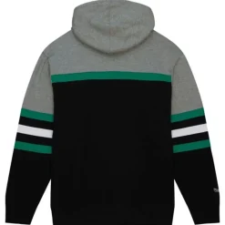 Men Mitchell & Ness Hoodies & Sweatshirts-Head Coach Hoodie Boston Celtics