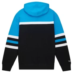 Men Mitchell & Ness Hoodies & Sweatshirts-Head Coach Hoodie Carolina Panthers