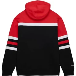 Men Mitchell & Ness Hoodies & Sweatshirts-Head Coach Hoodie Carolina Hurricanes