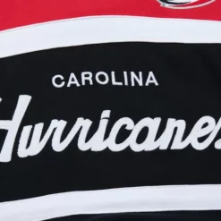 Men Mitchell & Ness Hoodies & Sweatshirts-Head Coach Hoodie Carolina Hurricanes