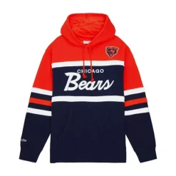 Men Mitchell & Ness Hoodies & Sweatshirts-Head Coach Hoodie Chicago Bears