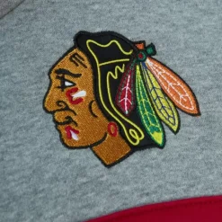 Men Mitchell & Ness Hoodies & Sweatshirts-Head Coach Hoodie Chicago Blackhawks