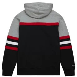 Men Mitchell & Ness Hoodies & Sweatshirts-Head Coach Hoodie Chicago Bulls