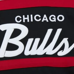 Men Mitchell & Ness Hoodies & Sweatshirts-Head Coach Hoodie Chicago Bulls