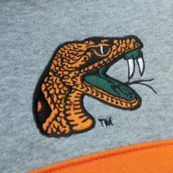 Men Mitchell & Ness Hoodies & Sweatshirts-Head Coach Hoodie Florida A&M University