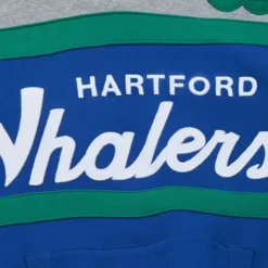 Men Mitchell & Ness Hoodies & Sweatshirts-Head Coach Hoodie Hartford Whalers