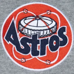 Men Mitchell & Ness Hoodies & Sweatshirts-Head Coach Hoodie Houston Astros