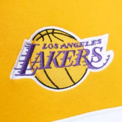 Men Mitchell & Ness Hoodies & Sweatshirts-Head Coach Hoodie Los Angeles Lakers