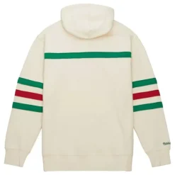 Men Mitchell & Ness Hoodies & Sweatshirts-Head Coach Hoodie Minnesota Wild