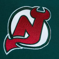 Men Mitchell & Ness Hoodies & Sweatshirts-Head Coach Hoodie New Jersey Devils
