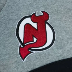 Men Mitchell & Ness Hoodies & Sweatshirts-Head Coach Hoodie New Jersey Devils