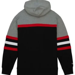 Men Mitchell & Ness Hoodies & Sweatshirts-Head Coach Hoodie Ohio State